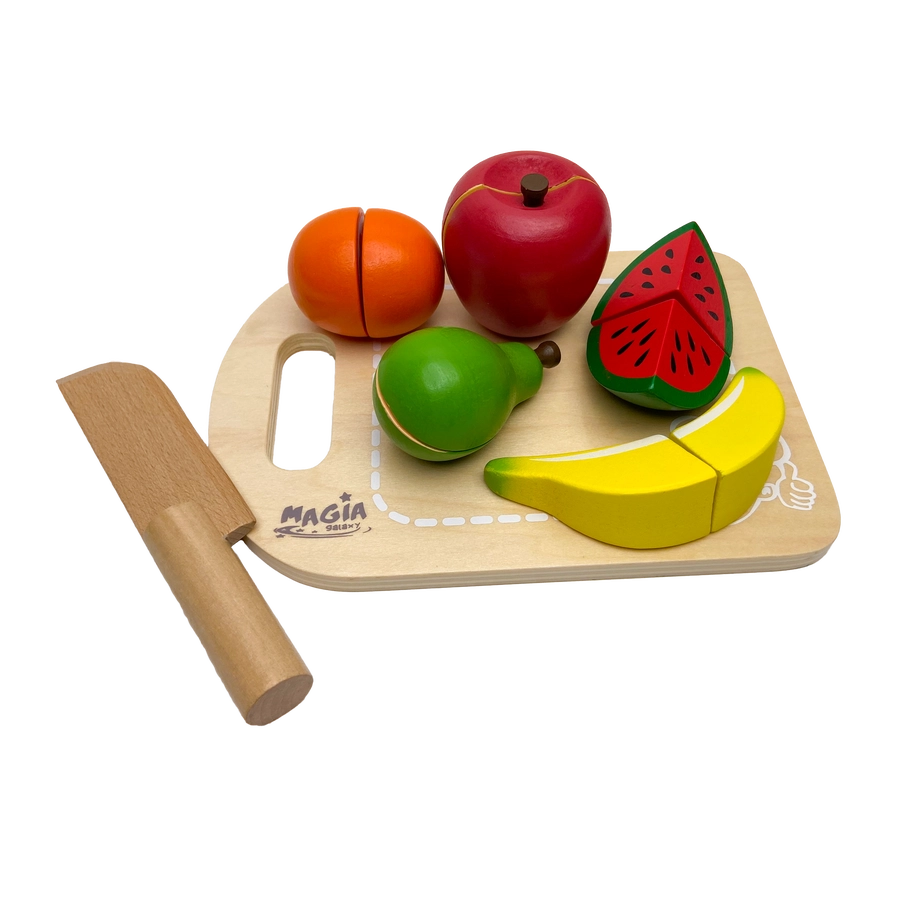 Wooden Fruit 5 Piece Set - Display Model