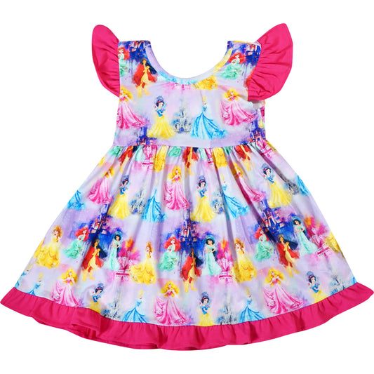 Toddler Girls Disney Inspired Princess Cinderella Snow White