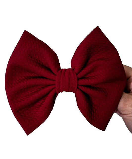 Savannah Bow-Maroon