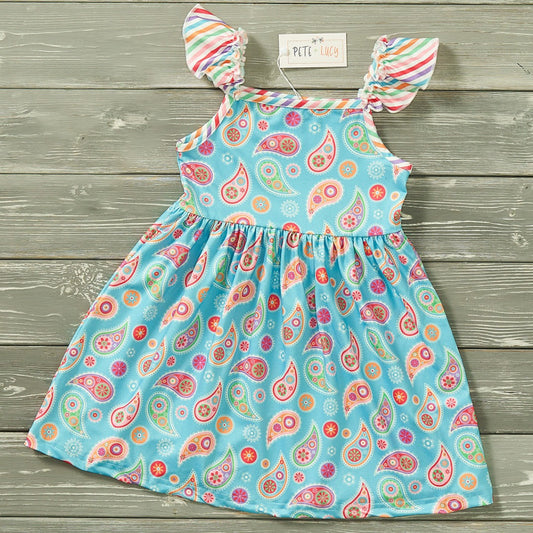 Poppin Paisley Dress - Pete + Lucy