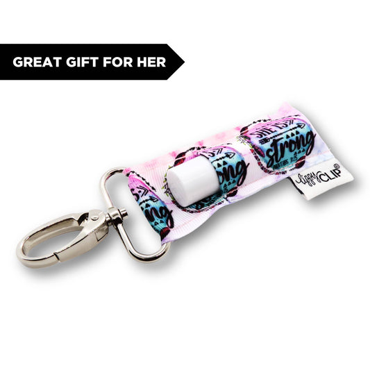 She is Strong LippyClip® Lip Balm Holder Easter Basket