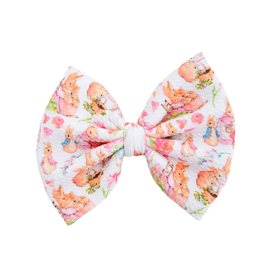 Sophia Hair Bow - Miss Cottontail