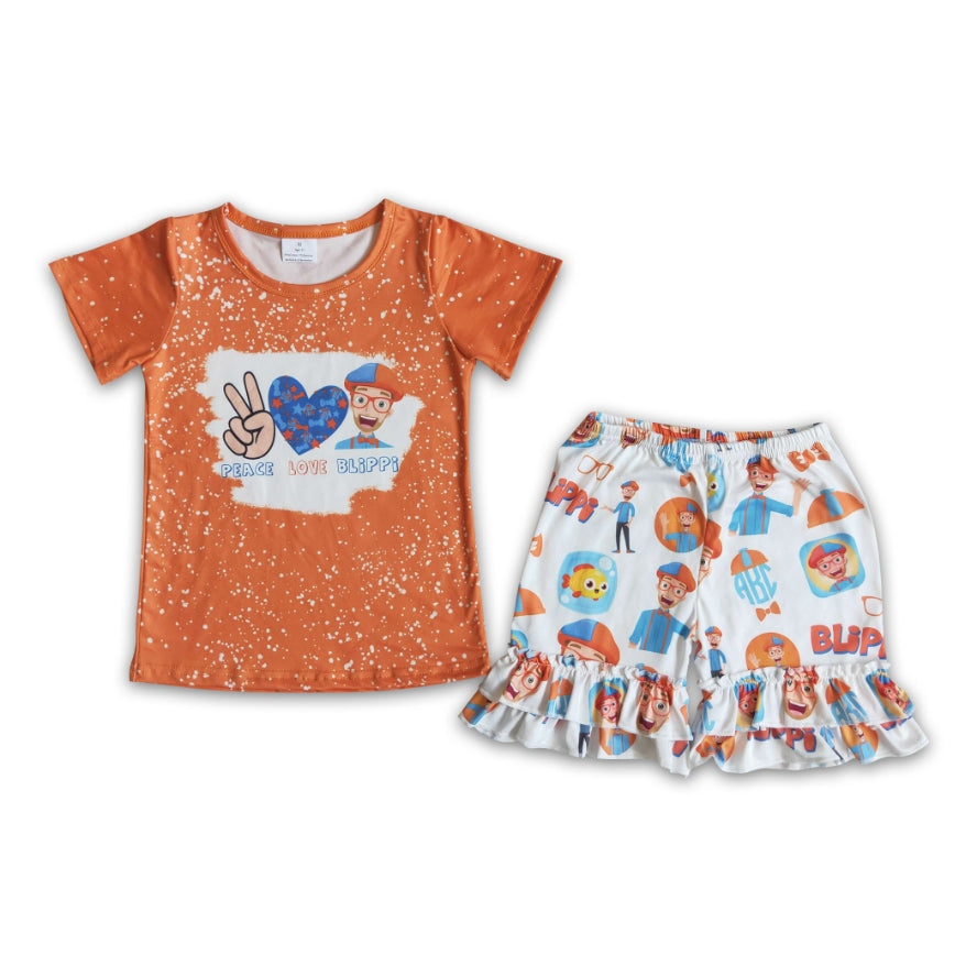 Blippi 2 Piece Short Set