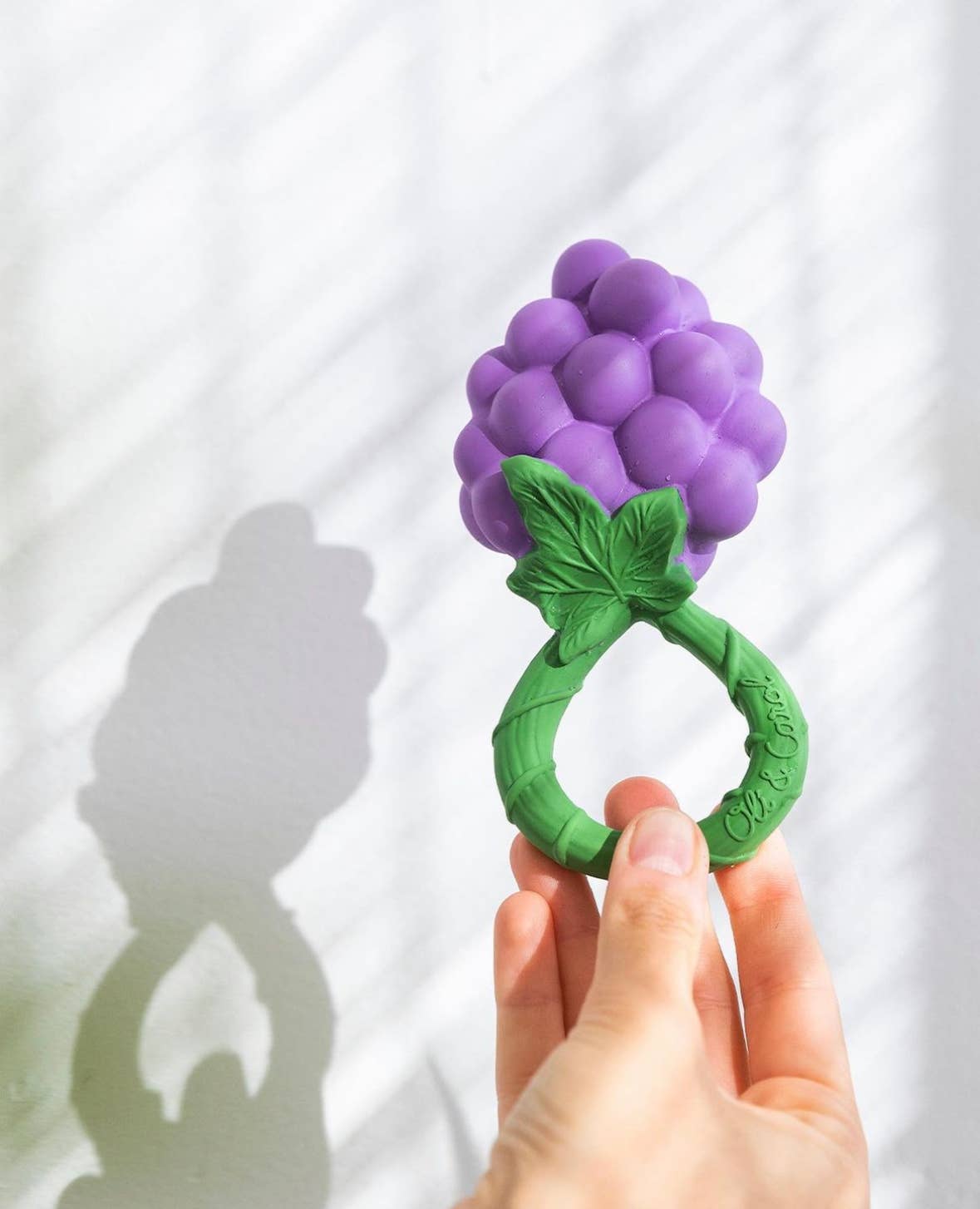 Grape Rattle Toy