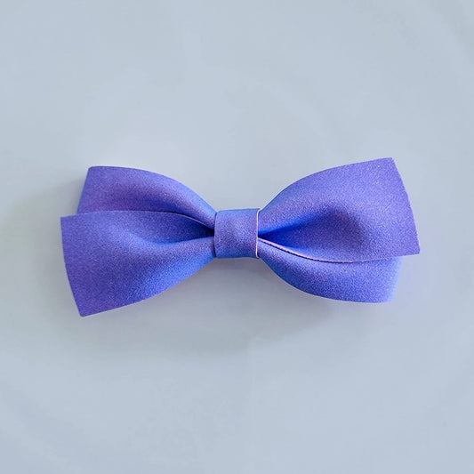 Pastel Neon Purple Anastasia Bow - Dainty Delights