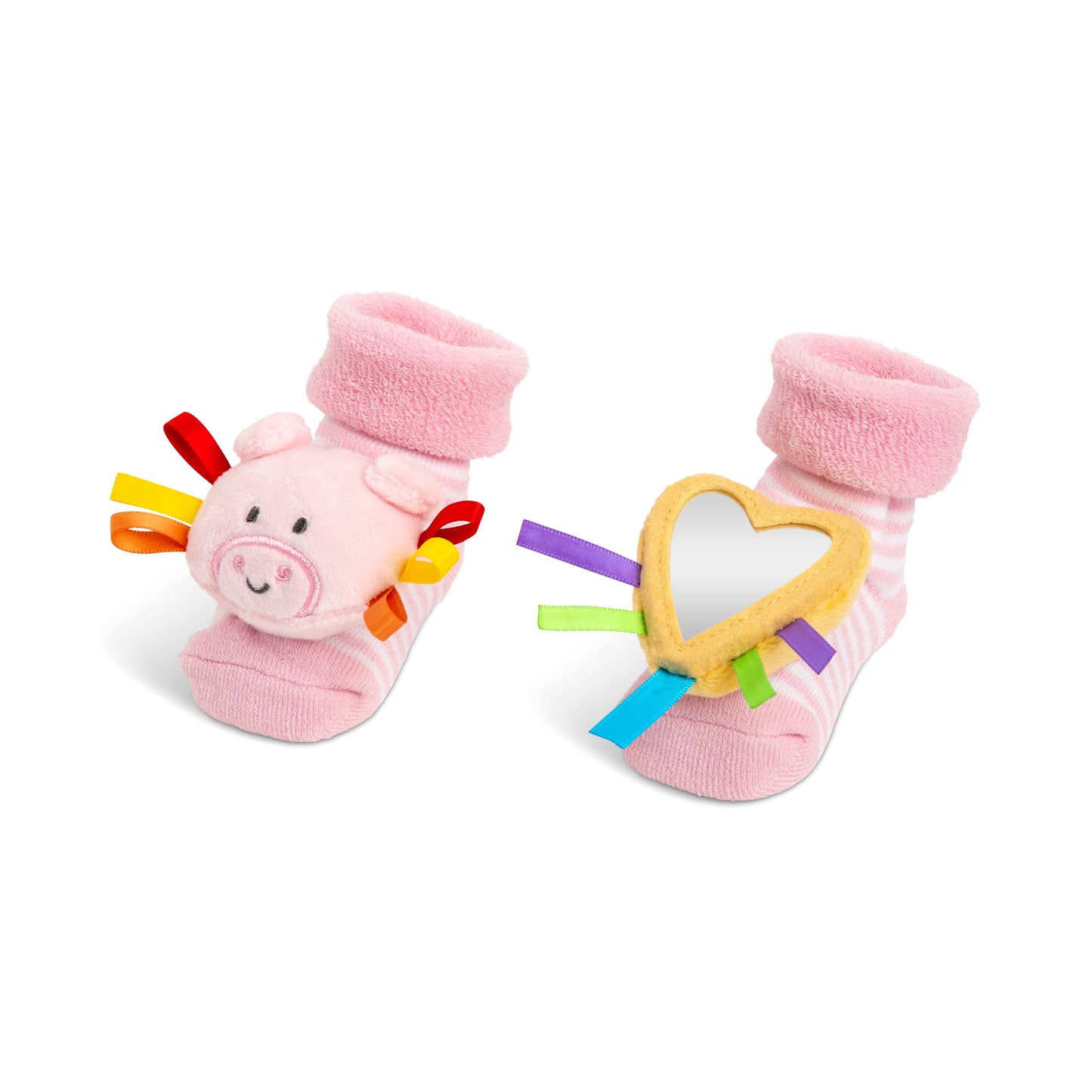 Rattle Socks - Pig