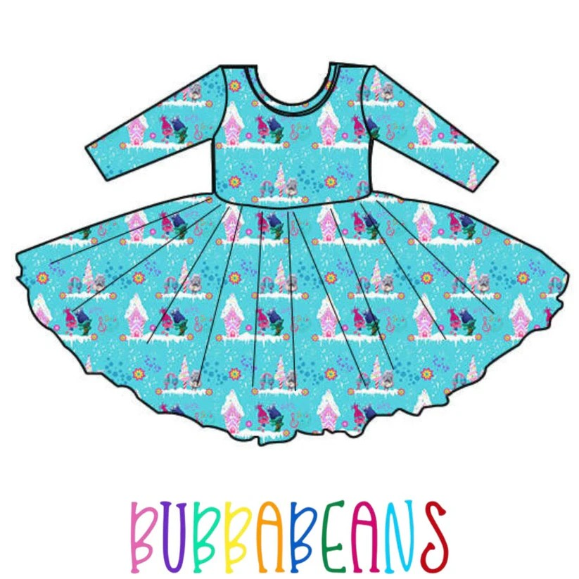 Jingle Pop Twirl Dress